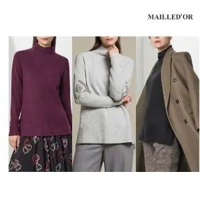 샤샤 홈쇼핑인기 울블랜디드 터틀넥 니트 1종1124926