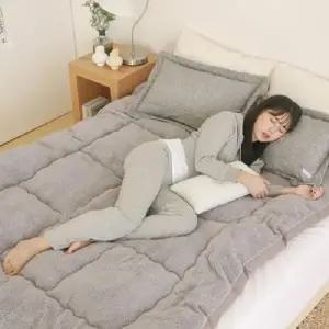 극세사이불 J리빙 사계절 양면 토퍼 싱글