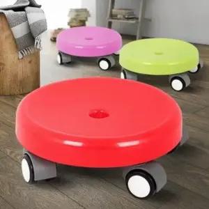 무빙청소 바닥 앉는 낮은 바퀴달린 이동의자