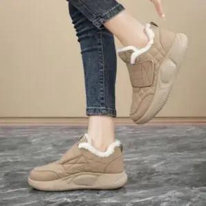 기모 방한화 겨울 여자 신발 보온 따뜻한 데일리