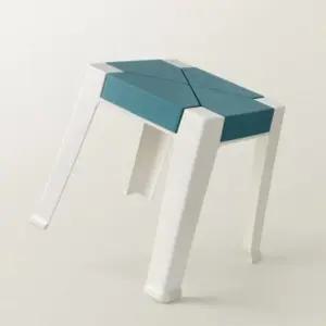 중 보조의자 간이의자 사각스툴 3color 사이즈 화장대스툴의자 소