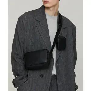 매장정품 NATIONAL PUBLICITY Casper HQ 가죽 미니 크로스백