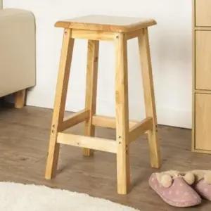 원목 스툴 60cm 홈바 보조의자