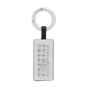 [메종마르지엘라] 남녀공용 MM6 넘버링 로고 키링 키홀더(SA5UA0005 P8885 T8013)