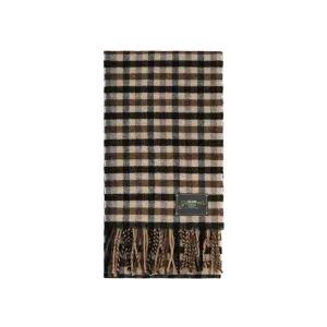 여성 로고 체크 Fringe 프린지 목도리 머플러(A6668 979)