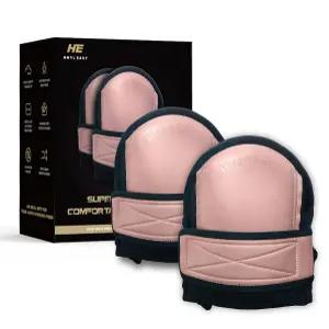 미끄럼 방지 스트랩이 있는 작업용 슈퍼 소프트 가죽 무릎 패드 반바지 제공 교체 가능한 건축용 내부 쿠션