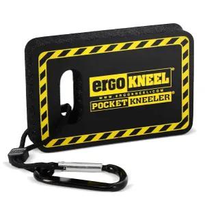 랜야드 4인치 x 6인치 1인치 에르고 무릎 포켓 보호대 두께의 튼튼한 폼 패드 피로 방지 매트 휴대용