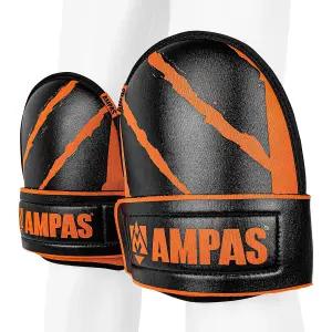 AMPAS 바닥재 및 지붕 작업 무릎 보호대 네오프렌 비표시 가죽 커버 정원 가꾸기 집안 청소 건설 위한