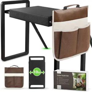 바다처럼 접을 수 있는 정원 무릎 보호대와 좌석 미끄럼 방지 가드닝 벤치 두꺼운 부드러운 헤비 듀티 스툴