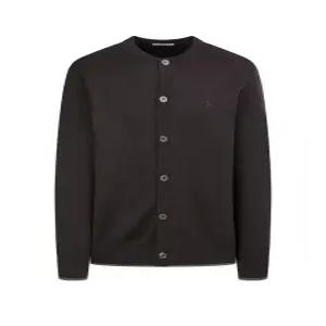 헤지스 남성 26SS HZSW6A203W2 브라운 단색 면혼방 가디건22454412762343738