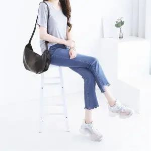 [오노마] ONM 가죽 투명 스니커즈 SM-8816