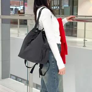 [셀러에이드]브랜드백 나일론 여성 캐주얼 백팩 숄더백