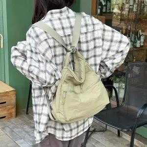 [셀러에이드]숄더백 데일리 여성 캐주얼 백팩 나일론 브랜드백 대학생백팩