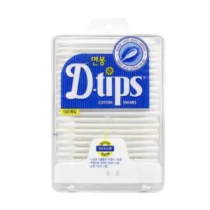 디팁스 벽걸이겸용 위생면봉 -J/화장면봉/귀이개/귀파개/귀후비개/순면면봉/일회용면봉