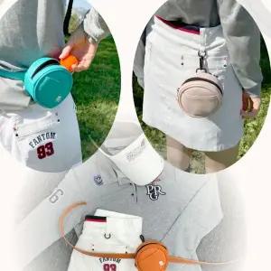 [셀러에이드]볼 골프공 벨트고정 파우치 라운드