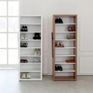 [우아미가구]마유 8단 오픈 신발장 572