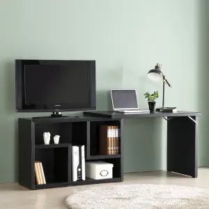 [우아미가구]에솔 인테리어 책장 콘솔 책상 세트