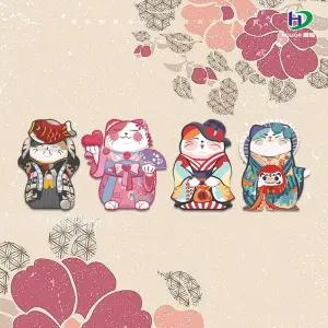 해이프 화장실 가림막 일본 노렌 가리개 고양이 커텐 가