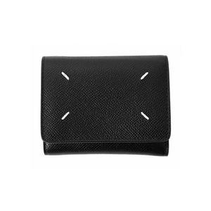 26SS 스티치 로고 코인 반지갑 블랙 SA3UI0017 P4745 T8013