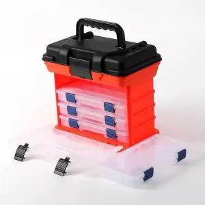 [하프클럽/셀러허브_여성트랜드패션]태클박스 낚시미끼통 낚시가방 루어박