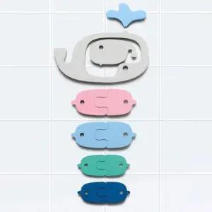 큐트 목욕놀이 스티커 퍼즐 (웨일)