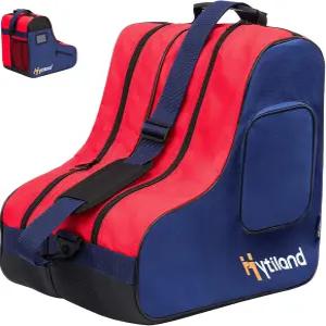 조절 가능한 어깨끈이 있는 하이틸랜드 통기성 스케이트백 - 대용량 인라인 스 및 대부분의 롤러 맞습니다