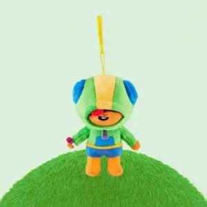 브롤스타즈 레온 어린이 인형 키링 키홀더 미니 가방고리