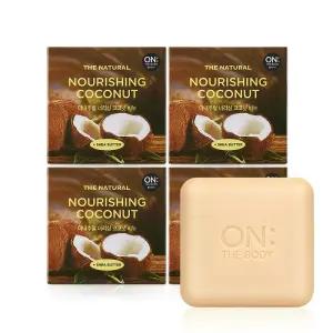 온더바디 더 내추럴 코코넛비누 90g 4입