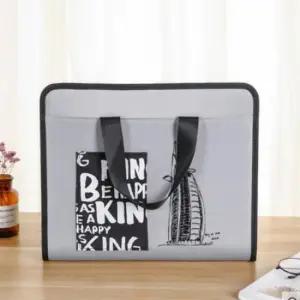 브리프케이스 아코디언형 보관 폴더 가방 A4용지