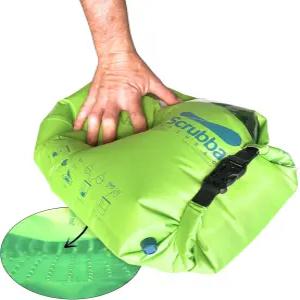 스크럽바 휴대용 세탁기 특허받은 세탁 보드 인 백TM 여행용 가방 어디서나 옷 캠핑 및 배낭여행용 수동