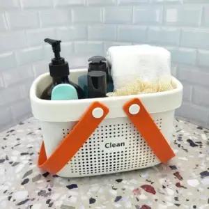 바스켓 펀칭 목욕 헬스장 수영장 사우나 바구니 흰색