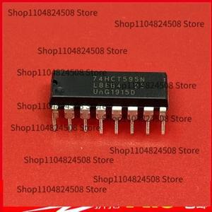 fx 10pcs/74HCT595N 74HCT595 [  원본] DIP-16 카운터 시프트 레지스터