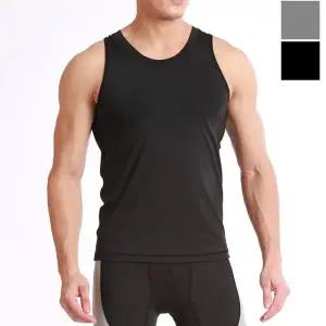 [셀러에이드]WL KJN-NB101 남자민소매나시요가복