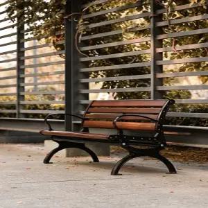야외 벤치 원목 정원 철제 등받이 긴의자 공원의자 방부목 의자