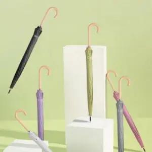 [패션] 고급 16K 자동 대형 골프 우산 파스텔 장우산