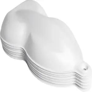 자동 페인트 디스플레이 랩 및 틴트 위한 속도 형상 10팩 플라스틱 자동차 모델 미국산 화이트 스탠다드