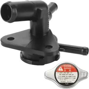 엔진 라디에이터 필러 넥 및 밀폐 캡 상부 냉각수 수도관 - 마쓰다 5 2.3L L4 2006-2010에 호환 부품