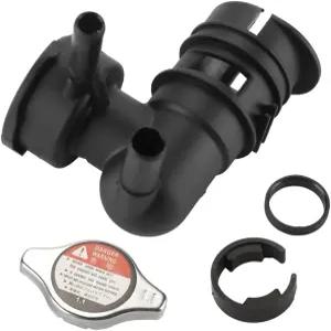 엔진 라디에이터 필러 넥 및 밀폐 캡 상부 냉각수 수도관 - 토요타 시에나 2007-2010 렉서스 RX350