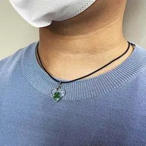 행운고리 투명 네잎클로버 키링 클로버 행운 네잎클로버