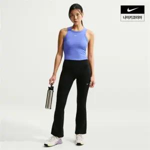 우먼스 원 드라이 핏 플레어 타이츠 IB9136-010 400091