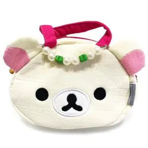 리락쿠마 크로바 로스백 130082아이로스 어린이로스 손가방 캐릭터 로스 얼굴로스 얼굴 여아로스 곰로스 초