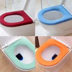 양변기커버 엉따 라운드변기커버 변기시트 겨울용 변기커버