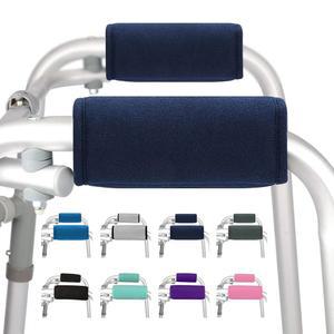 슈퍼기어 워커 그립(2팩), 부드러운 패딩 핸드 커버, 접이식 핸들을 위한 미끄럼 방지 편안한 쿠션 패딩, 습기 제거 모빌리티 액세서리