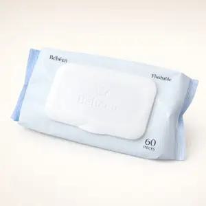 베베앙 물티슈 데일리 비데 캡형 60매 10팩
