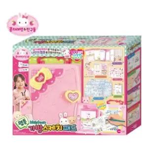 일러스트 콩지래빗 가방 스케치 패드 웹툰 그리기 만화 완구