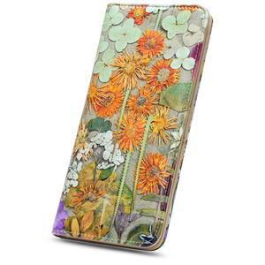 에이피슨 지갑 여성 초슬림 얇은 가죽 RFID 차단 신용카드 홀더 바이폴드 클러치 롱 레이디스 빌폴드