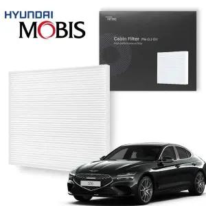 현대비스 N8P6R1B9 G70 에어컨 필터 순정 PM0.3 E11 필터