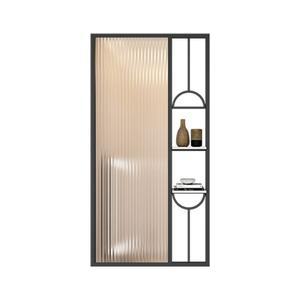 화장실 무지개 유리 반벽 세면대 거실 병풍 철제 파티션 칸막이 럭셔리