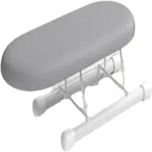 ACOGEDO 휴대용 미니 다림질 보드 열 접이식 테이블 상판 의류 액세서리 회색