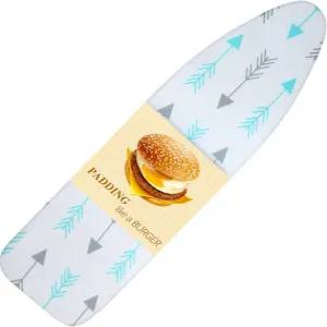 BNDX 다림질 보드 커버 15인치 x 54인치 표준 사이즈 두꺼운 패딩 2인치 신축성 얼룩 방지 및 내구성 있는